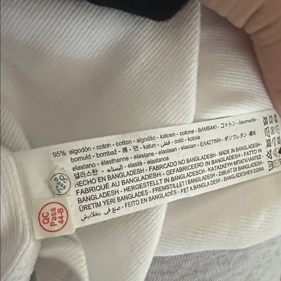 Zara Cutout Asymmetrical White Dress - Picture 6 of 6